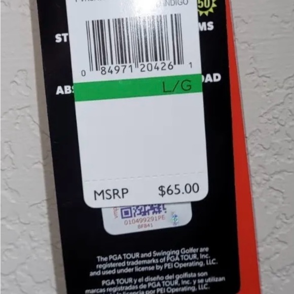 PGA Tour Pro Series Men's Golf Polo Large - Picture 7 of 9